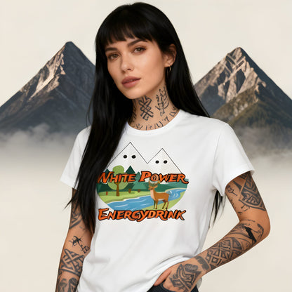 White Power Energydrink - Premiumshirt für Mädels - Ladies Premium Shirt
