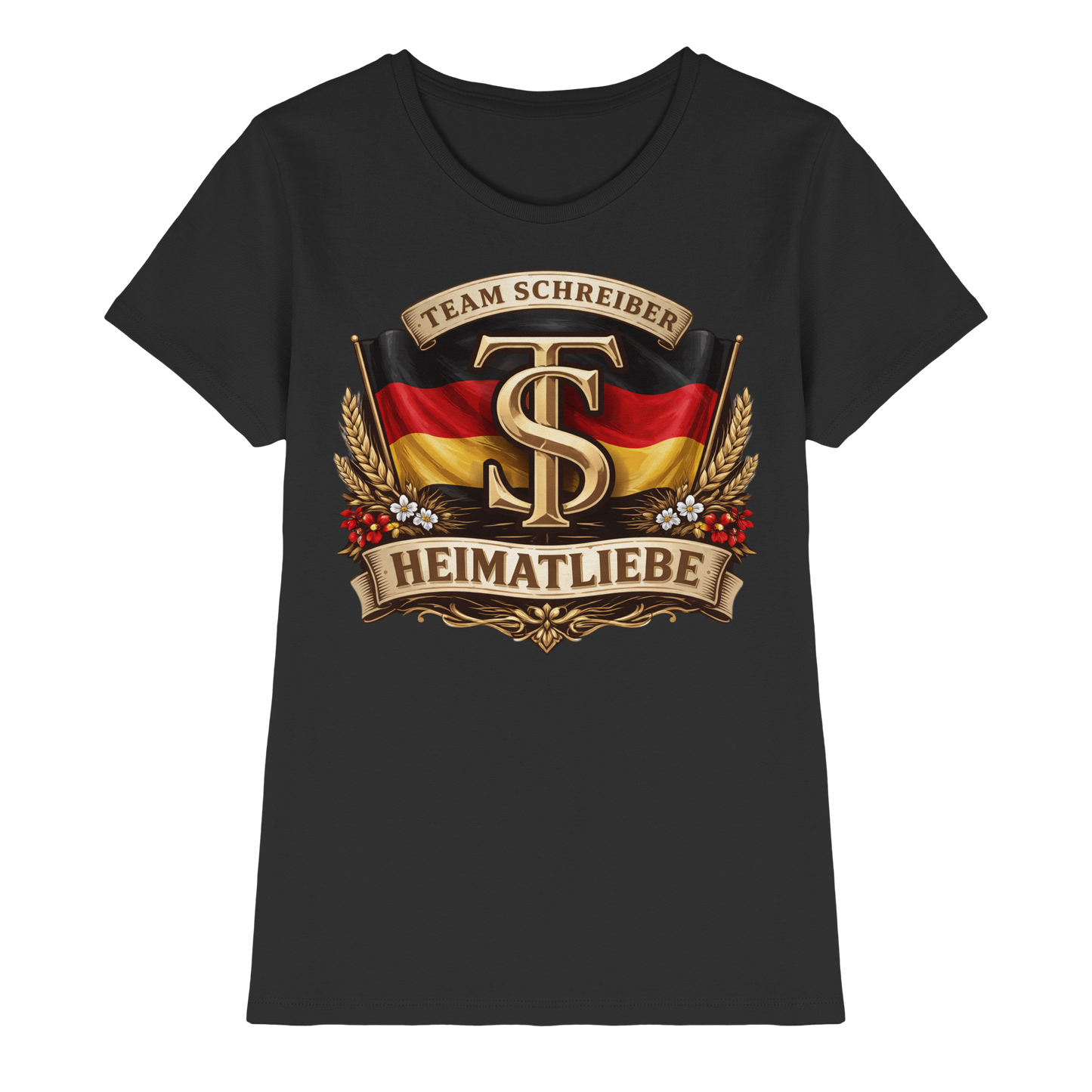 Heimatliebe - Team Schreiber - Premiumshirt für Mädels - Ladies Premium Shirt