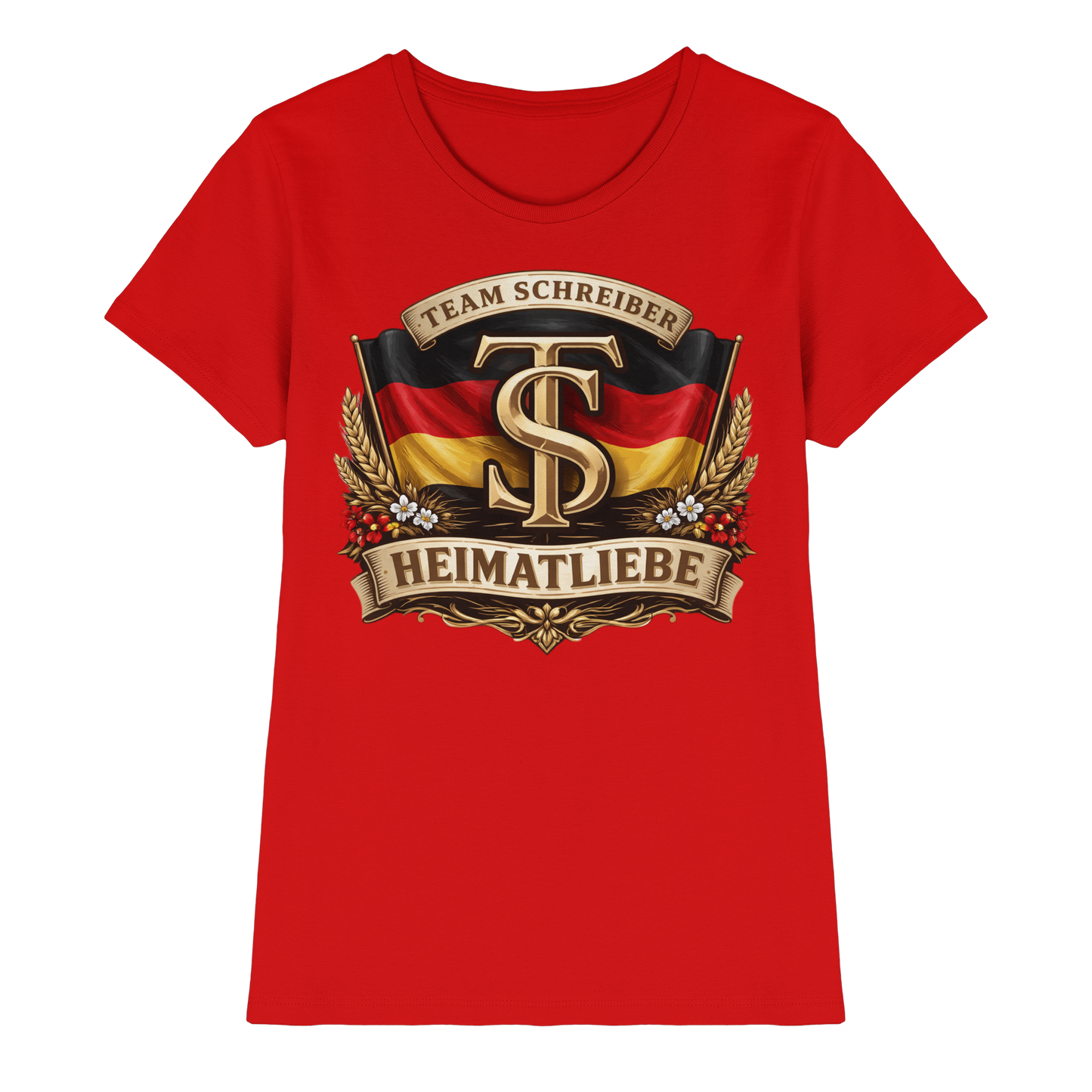Heimatliebe - Team Schreiber - Premiumshirt für Mädels - Ladies Premium Shirt