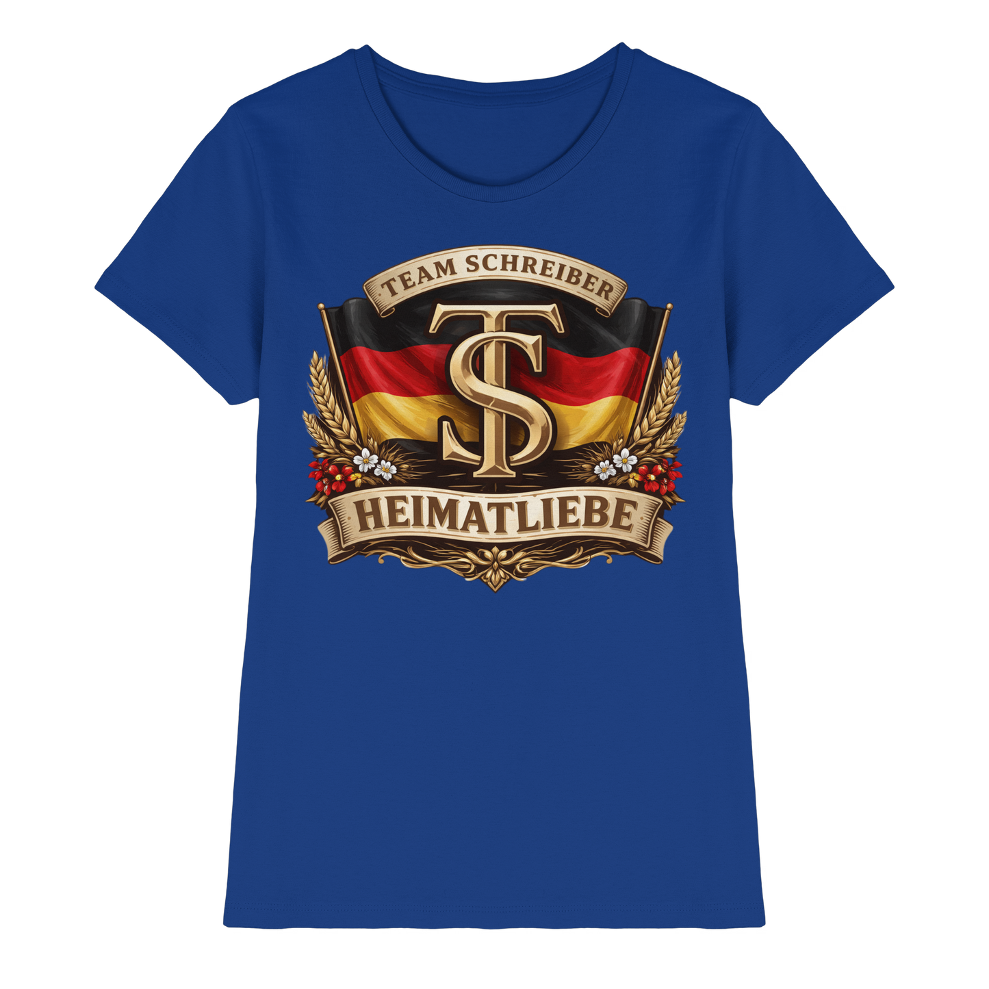 Heimatliebe - Team Schreiber - Premiumshirt für Mädels - Ladies Premium Shirt