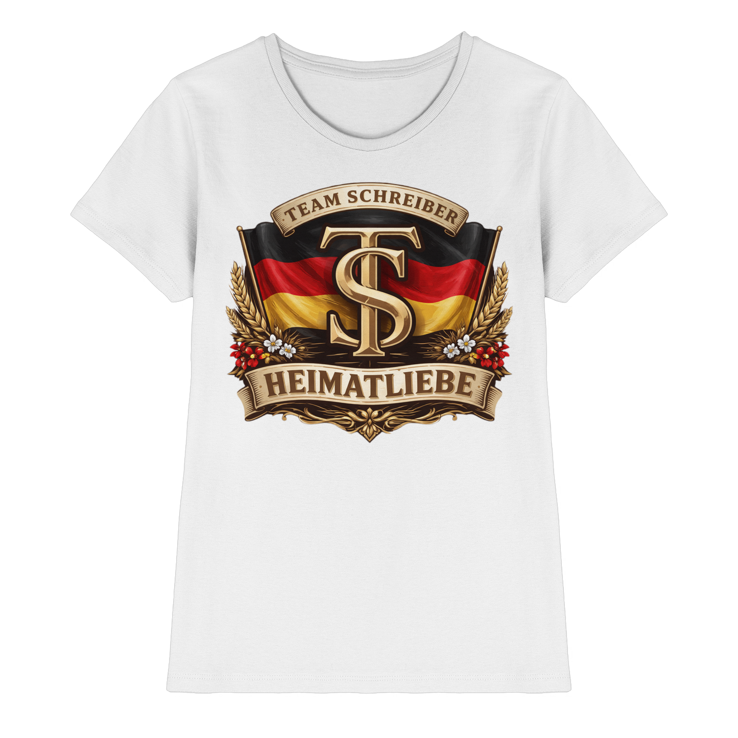Heimatliebe - Team Schreiber - Premiumshirt für Mädels - Ladies Premium Shirt