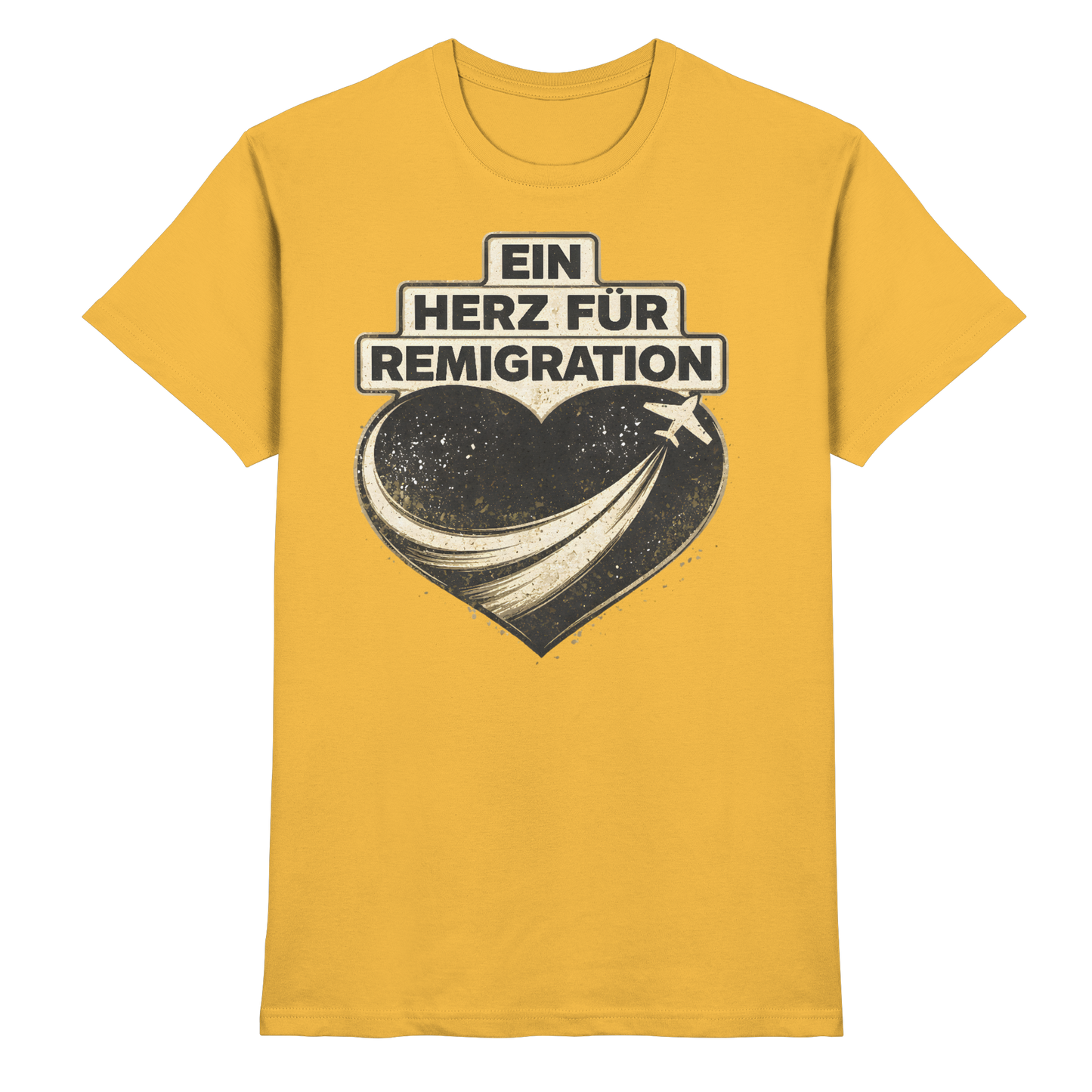 Ein Herz für Remigration - Premiumshirt  - Premium Shirt