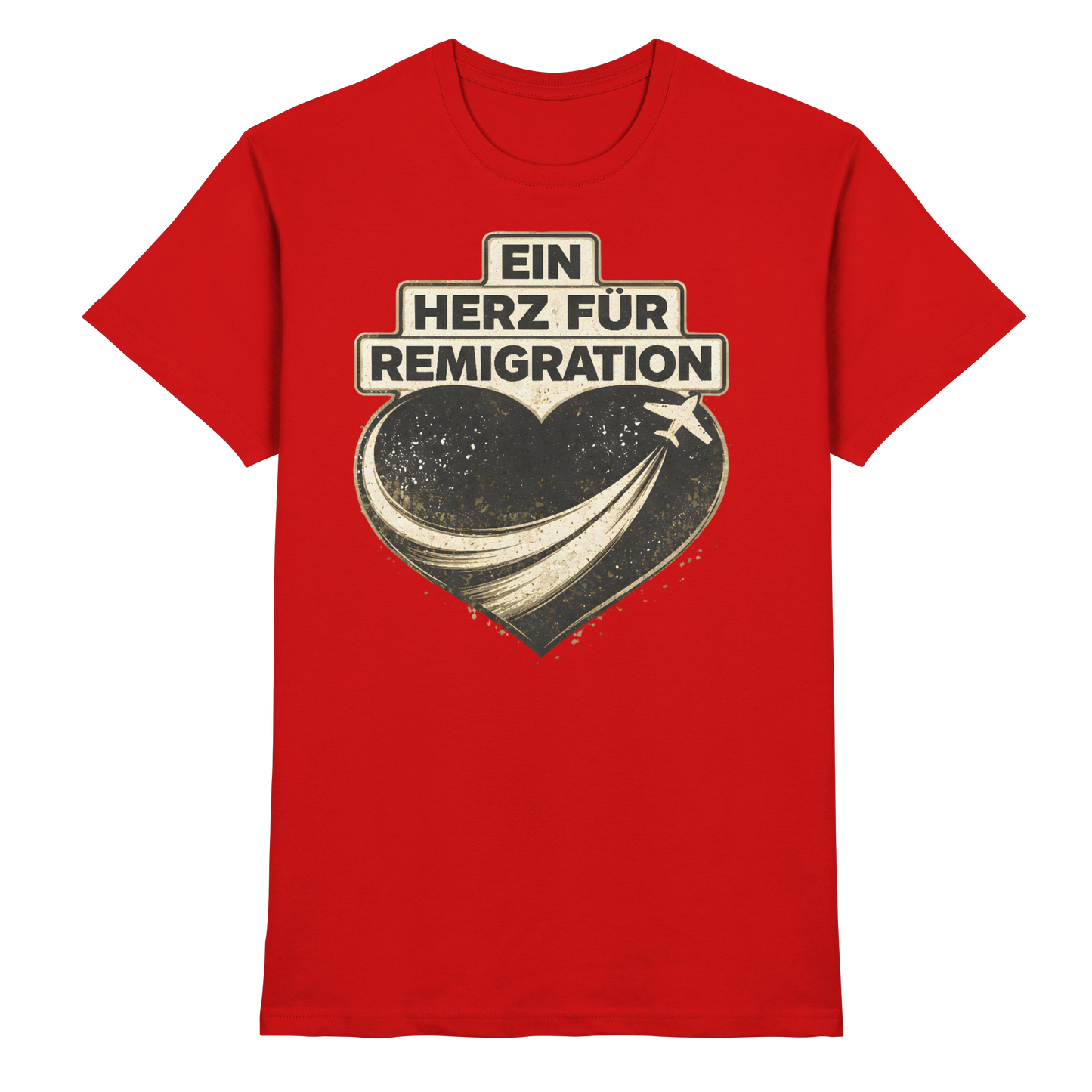 Ein Herz für Remigration - Premiumshirt  - Premium Shirt