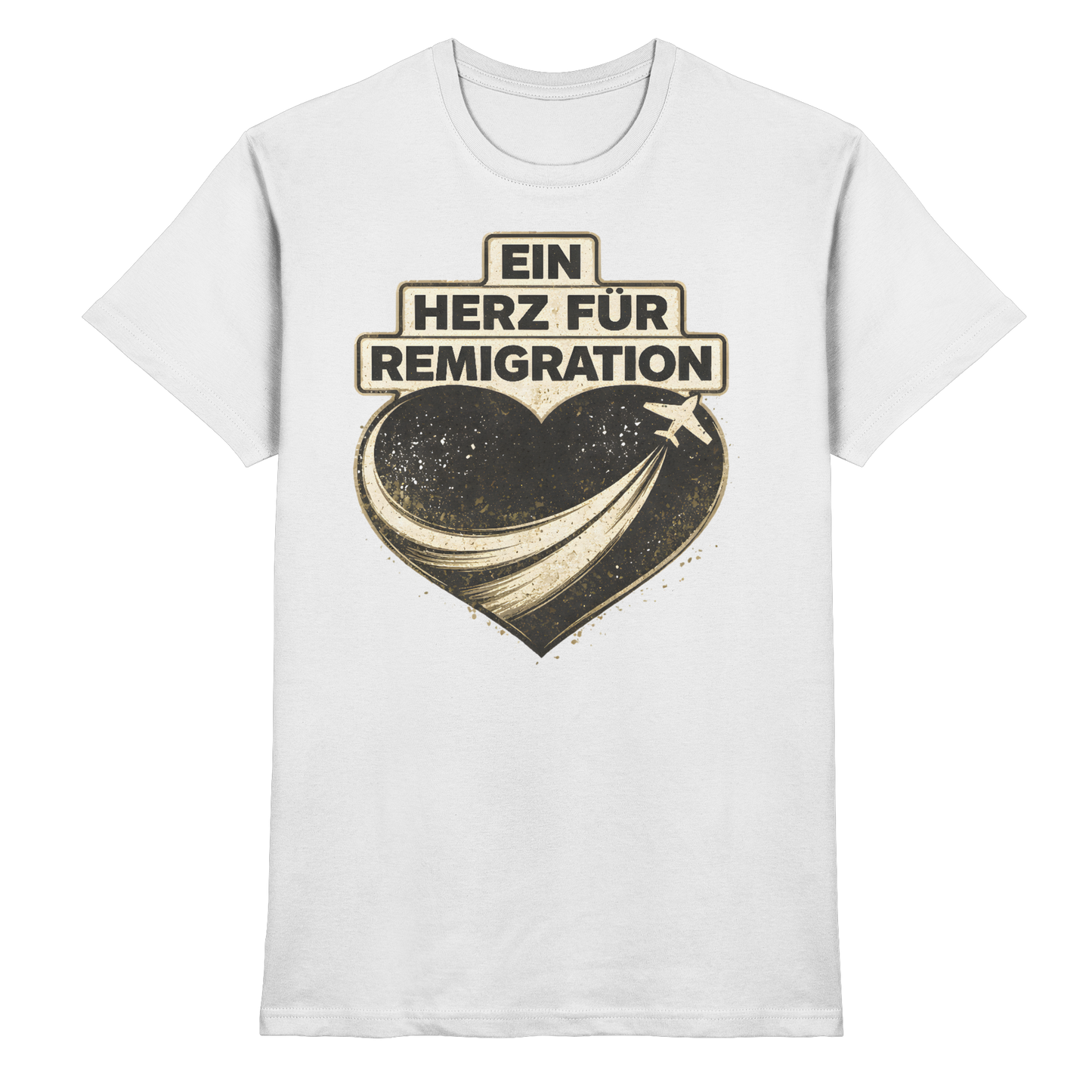 Ein Herz für Remigration - Premiumshirt  - Premium Shirt